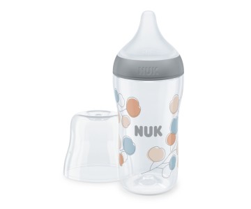 Nuk Μπιμπερό Perfect Match Twig με Θηλή Σιλικόνης 3m+, 260ml Nuk Μπιμπερό Perfect Match Twig με Θηλή Σιλικόνης 3m+, 260ml