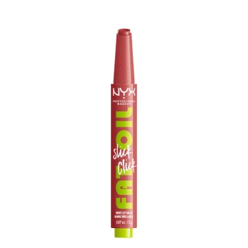 Nyx Professional Make Up Fat Oil Slick Click Baume à lèvres brillant 03 Aucun filtre nécessaire 2 g