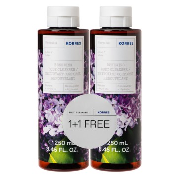 Korres Lilla Detergente Corpo 2x250ml