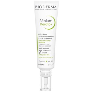 Bioderma Sebium Kerato+ Gel-Crème Anti-Imperfections Haute Tolérance 30 ml
