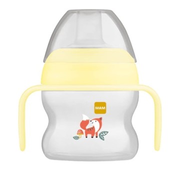 Mam Starter Cup 4m+ Jaune/Renard 150ml