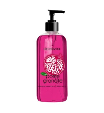 Helenvita Shower Gel Pomegranate,490ml