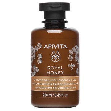 Apivita Royal Honey, Κρεμώδες Aφρόλουτρο με Aιθέρια Έλαια 250ml Apivita Royal Honey, Κρεμώδες Aφρόλουτρο με Aιθέρια Έλαια 250ml