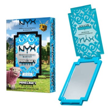 Nyx Professional Make Up A Minecraft Movie Compact Mirror, 1τμχ Nyx Professional Make Up A Minecraft Movie Compact Mirror, 1τμχ