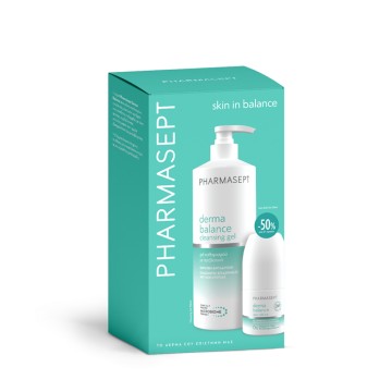 Pharmasept Promo Derma Balance Cleansing Gel 500ml & Deo Roll-On 50ml Pharmasept Promo Derma Balance Cleansing Gel 500ml & Deo Roll-On 50ml