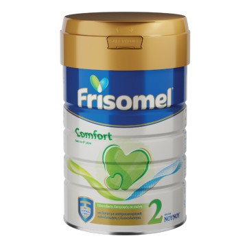 Сухое молоко Frisomel Comfort No2 для детей с гастроэзофагеальным рефлюксом или запорами с 6 месяцев 400гр