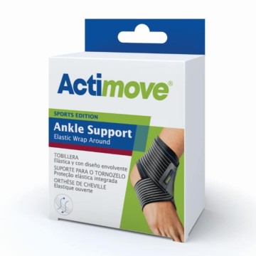 Actimove Sports Edition Mbështetje elastike për kyçin e këmbës Rreth e zezë e madhe