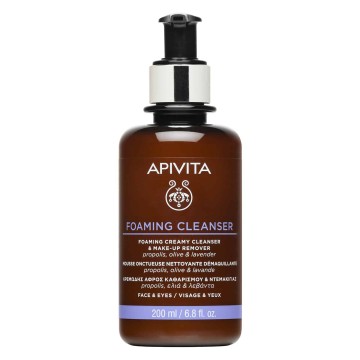 Apivita Cleansing Κρεμώδης Αφρός Καθαρισμού για Πρόσωπο και Μάτια μ...