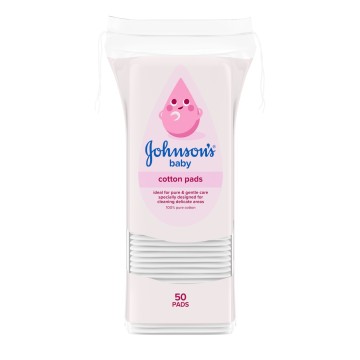 Johnsons® Baby Cotton Pads Δίσκοι Βαμβακιού 50τμχ