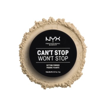 NYX Professional Makeup Maquillage professionnel Cant Stop Wont Stop Poudre fixante 6g