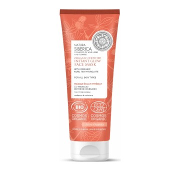 Natura Siberica Organic Certified Instant Glow Face Mask For All Skin Types, 75 ml