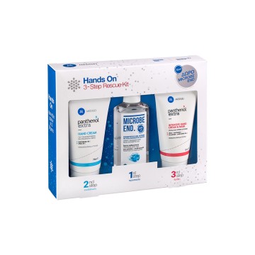 Medisei Hands On Set Extra Hand Cream 75ml, Intensive Hand Cream & Mask 75ml & Microbe End Gel 75ml