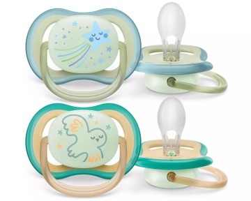Philips Avent Ultra Air Nighttime SCF376/18 Blue-Green 0-6m 2 pieces