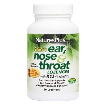Natures Plus Ear,Nose & Throat 60 Lozenges Natures Plus Ear,Nose & Throat 60 Lozenges