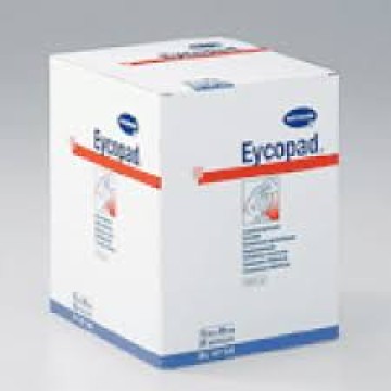 Hartmann Eycopad eye pads sterile 56X70mm 25pcs.