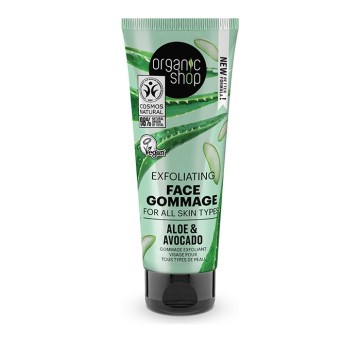 Organic Shop Απολεπιστικό Προσώπου για όλους τους τύπους επιδερμίδα...