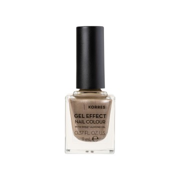 Korres Gel-Effekt-Nagelfarbe mit süßem Mandelöl 94 Sand Dune 11 ml