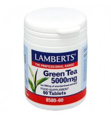 Lamberts Green Tea Πράσινο Τσάι 5000mg, 60 tablets