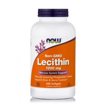 Лецитин на Now Foods 1200 mg 200 меки капсули