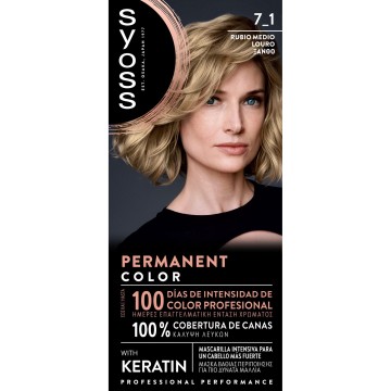 Syoss Permanent Color 7-1 Ξανθό Syoss Permanent Color 7-1 Ξανθό