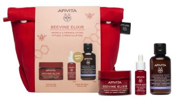 Apivita Promo Beevine Elixir Πλούσιας Υφής, 50ml & Ορός, 10ml & Αφρ...