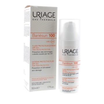 Uriage Bariesun Spf50+ екстремен защитен флуид 100 50 ml