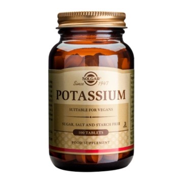Solgar Gluconate de Potassium 99 mg 100 comprimés
