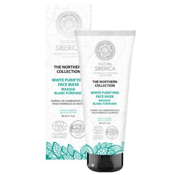 Natura Siberica Northern White Face Cleansing Mask 80ml
