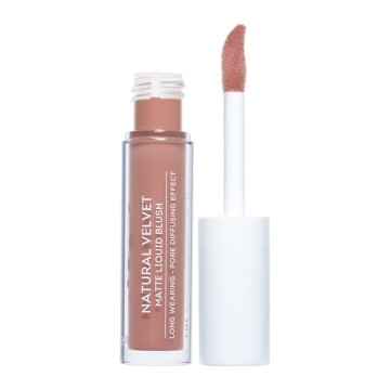 Seventeen Natural Velvet Matte Liquid Blush 01 Cool Nude 5ml