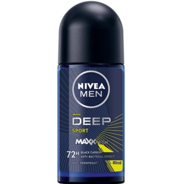 Nivea Men Deo Deep Sport 72h Roll-on, 50ml