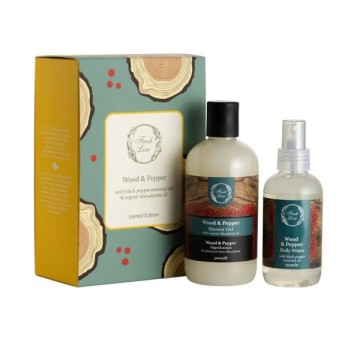 Fresh Line Set Wood & Pepper with Shower Gel, 300ml & Body Water, 1... Fresh Line Set Wood & Pepper with Shower Gel, 300ml & Body Water, 1...