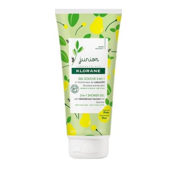 Klorane Junior Gel Douche 2 σε 1 Αχλάδι 200ml