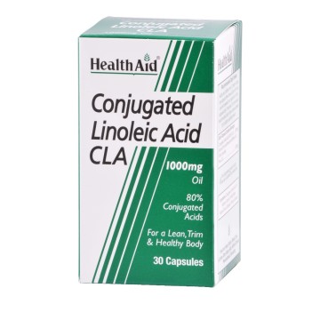 Health Aid Acid Linoleik i Konjuguar CLA Acid Linoleik 1000 mg, 30 kapsula
