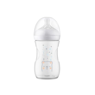Philips Avent Πλαστικό Μπιμπερό Natural Response  3-6 Μηνών Bear, 2...