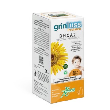 Aboca Grintuss педиатрический сироп для детей от сухого и продуктивного кашля 180мл