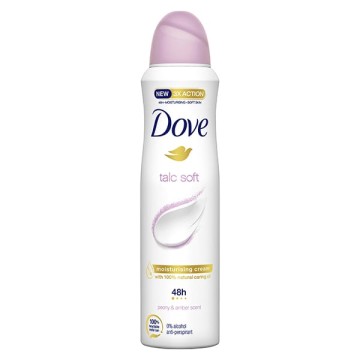 Dove Talc Soft Αποσμητικό 48h σε Spray 150ml