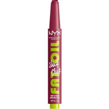 Nyx Professional Make Up Fat Oil Slick Click Baume à Lèvres Brillant 09 Thats Major 2g
