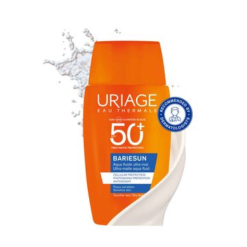 Uriage Bariesun Ultra-Matte Aqua Fluid SPF50+, 50ml Uriage Bariesun Ultra-Matte Aqua Fluid SPF50+, 50ml