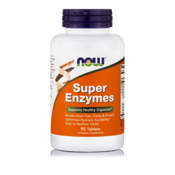 Now Foods Super Enzymes, 90 Tabs