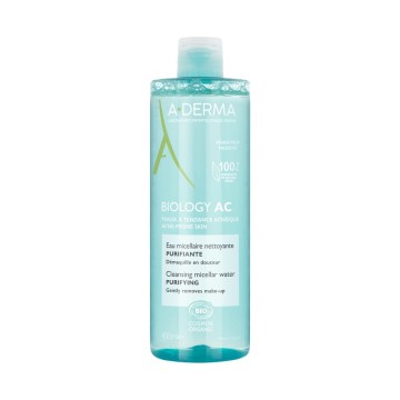 A-Derma Biology AC Eau Micellaire Nettoyante 400ml A-Derma Biology AC Eau Micellaire Nettoyante 400ml