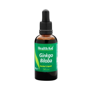 Health Aid Biloba Ginkgo Herbal Liquid Vegan 50ml