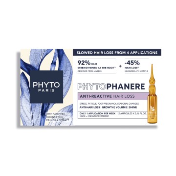 Phyto Phytophanere Anti-Reactive Hair Loss Ampoules, 12x5ml