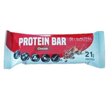 Healthia Protein Bar Cocoa 60gr Healthia Protein Bar Cocoa 60gr