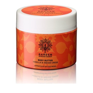 Garden Body Butter Vanilla & Indian Cress Θρεπτικό και Ενυδατικό Βο...
