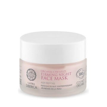 Maskë nate forcuese për fytyrën e certifikuar nga Natura Siberica Organike, 50 ml