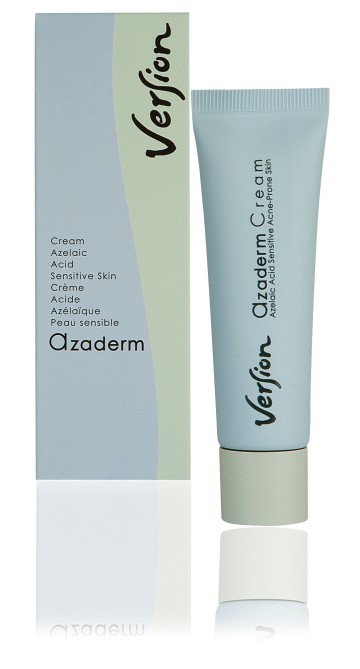 Version Azaderm Crème, Crème Acné Légère ou Inflammatoire 30ml