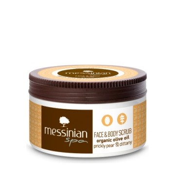 Messinian Spa Face & Body Scrub Prickly Pear-Dittany (Φραγκόσυκο-Δίκταμο) 250ml