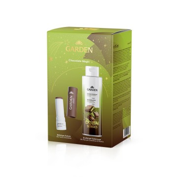Garden Chocolate Magic Set Ενυδατικό Γαλάκτωμα Σώματος, 300ml & Lip...