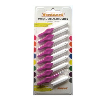 Stoddard Pink Interdental Brushes 0.4mm 8 pieces
