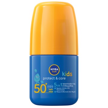 Nivea Sun Kids Protect & Care Roll-On SPF50, 50ml Nivea Sun Kids Protect & Care Roll-On SPF50, 50ml